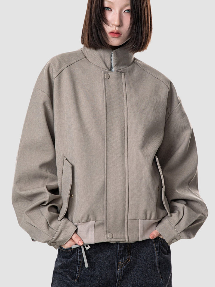 WLS Simple Casual Raglan Jacket