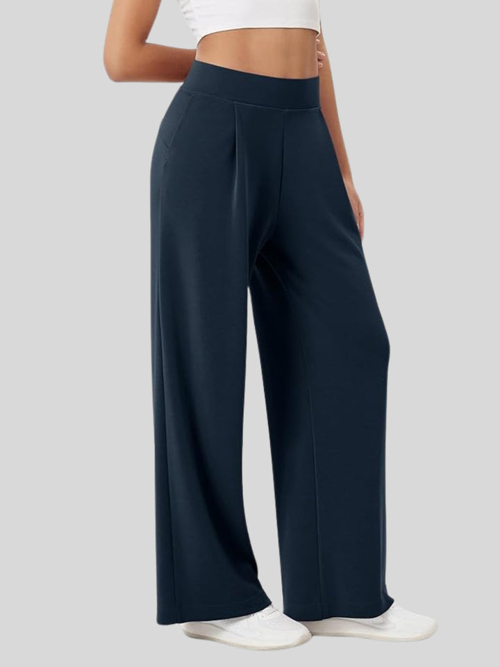 WLS Modal Blend Wide-Leg Trousers
