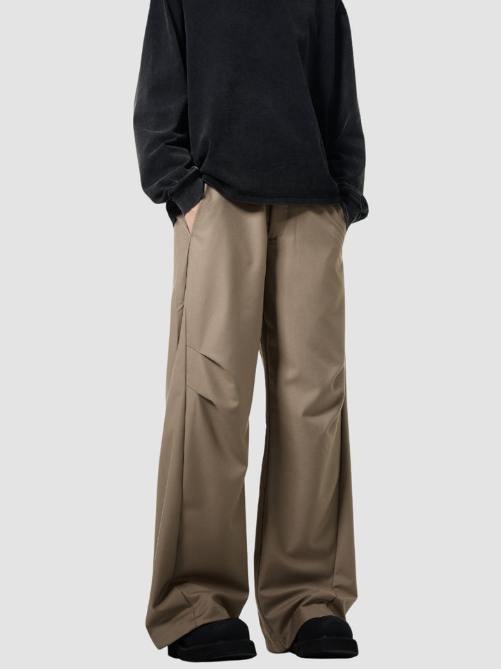 WLS Loose High-End Straight Pants