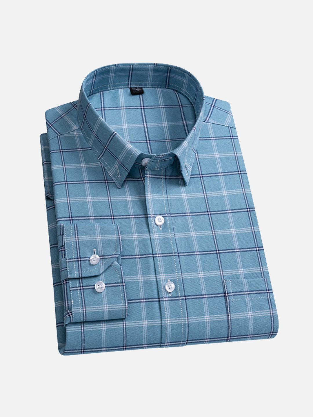 No-Iron Oxford Stripe Shirt