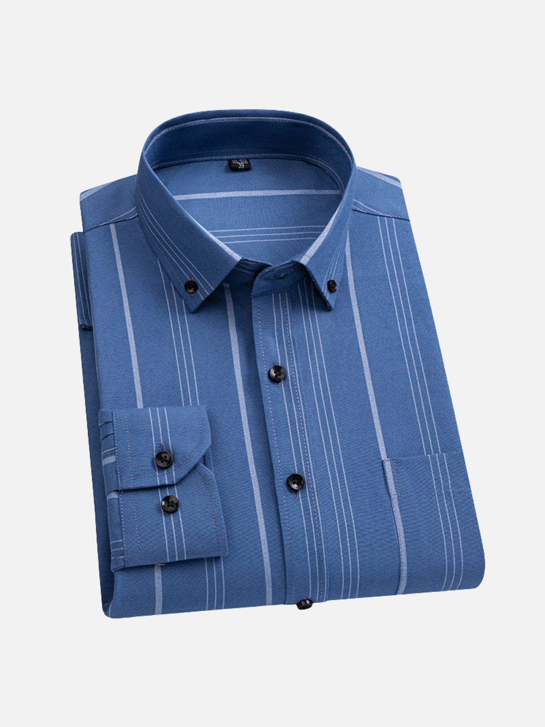 No-Iron Oxford Stripe Shirt