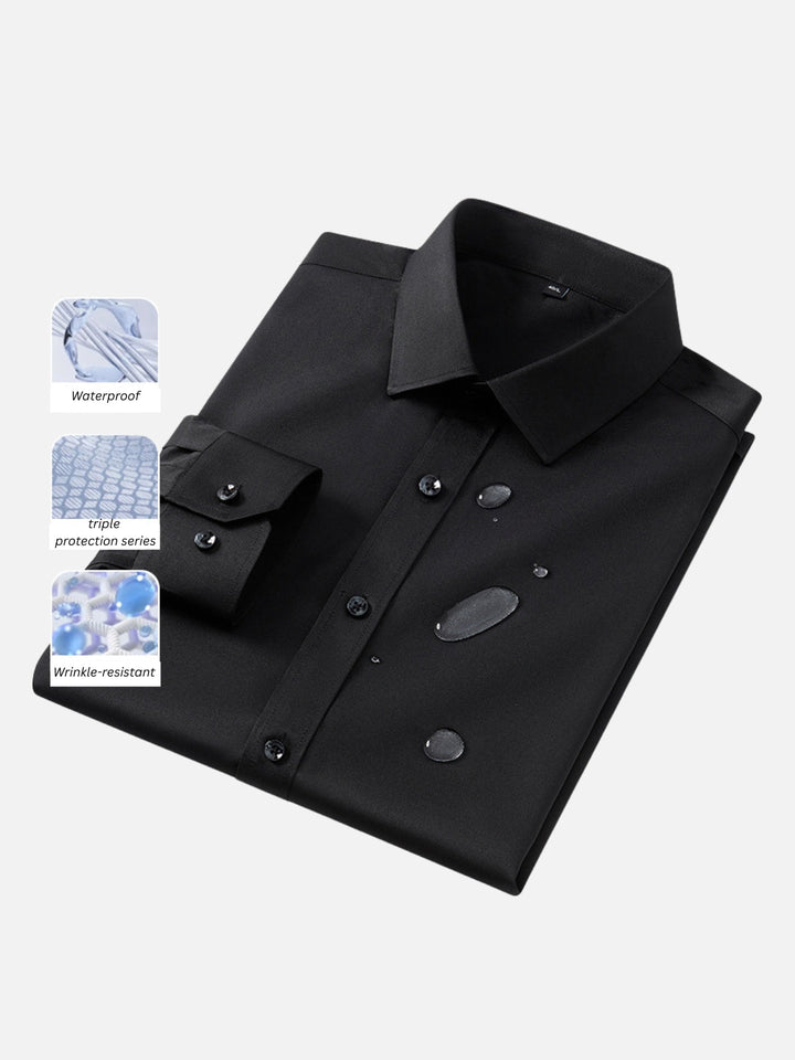 Water-Repellent Wrinkle-Free Dress Shirt