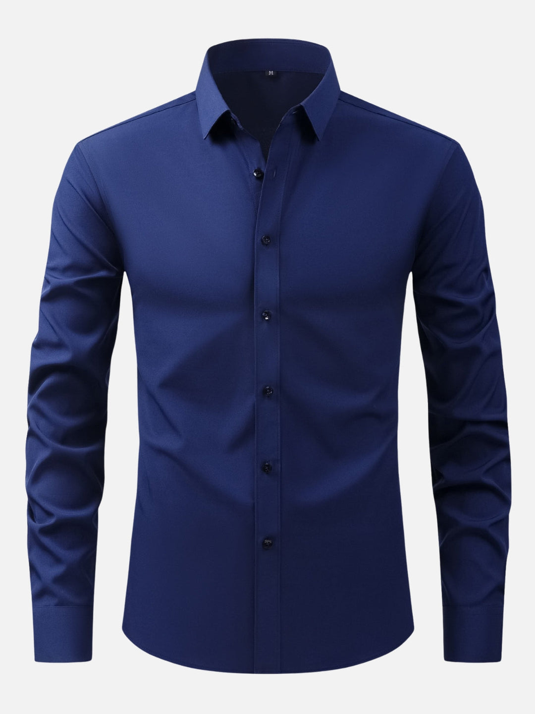 Non-Iron Extra Stretch Shirt – Natural Button Edition