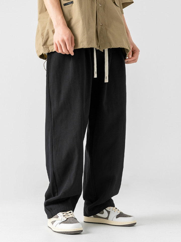 WLS Retro Japanese Cotton Casual Pants