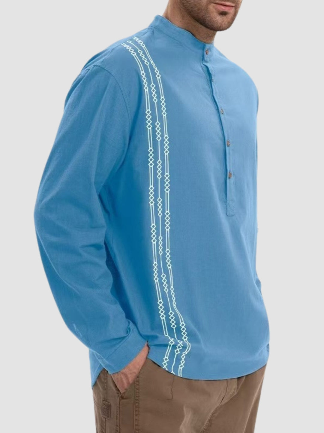 WLS Printed Cotton Shirt