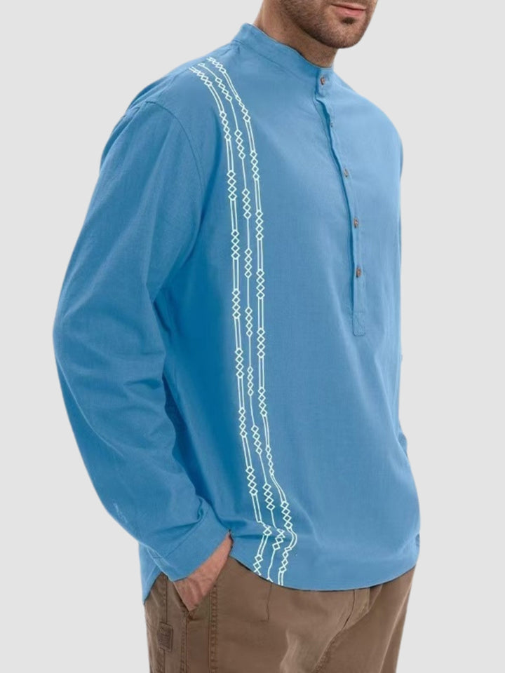 WLS Printed Cotton Shirt