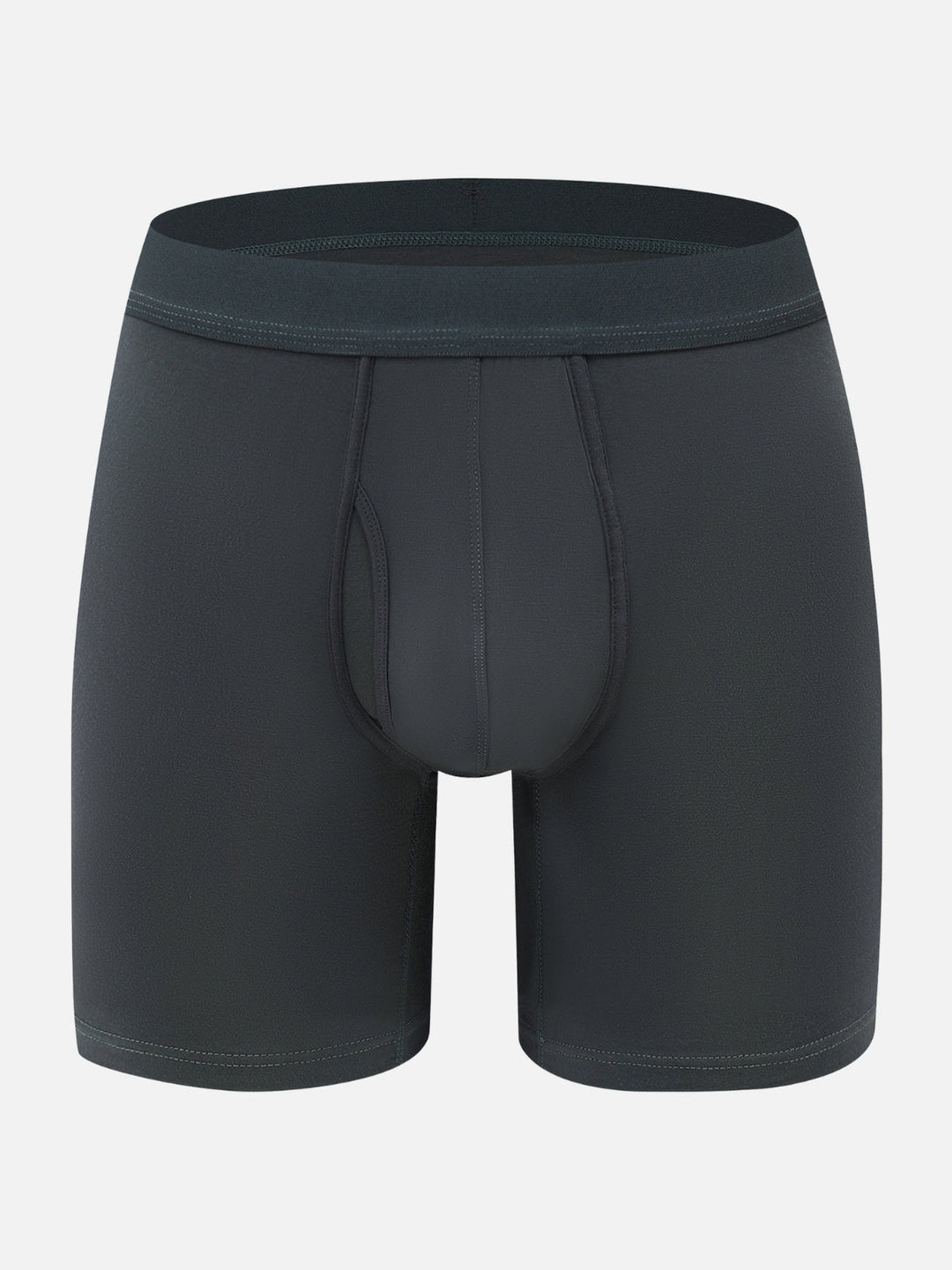 8-Pack Ultra-Comfort Bamboo Boxer Briefs – Breathable, Stretch Fit, Mid-Waist