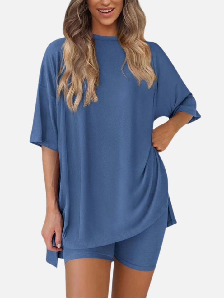 Reviva Summer Lounge Set — Oversized Comfort, Effortless Style