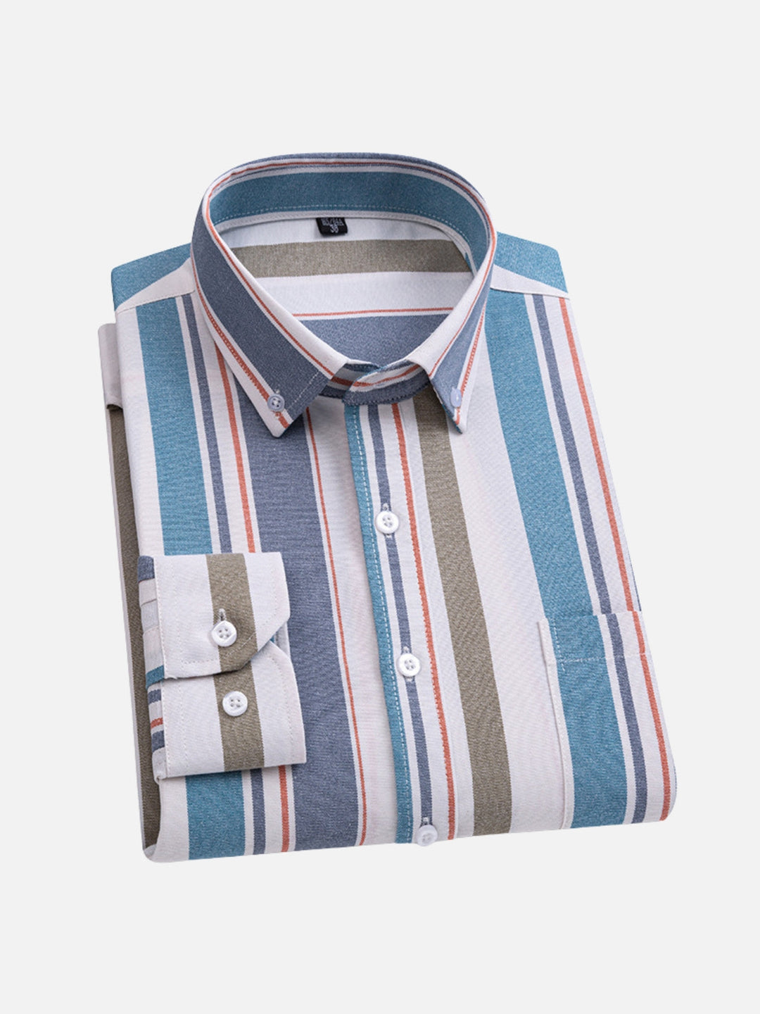 No-Iron Oxford Stripe Shirt