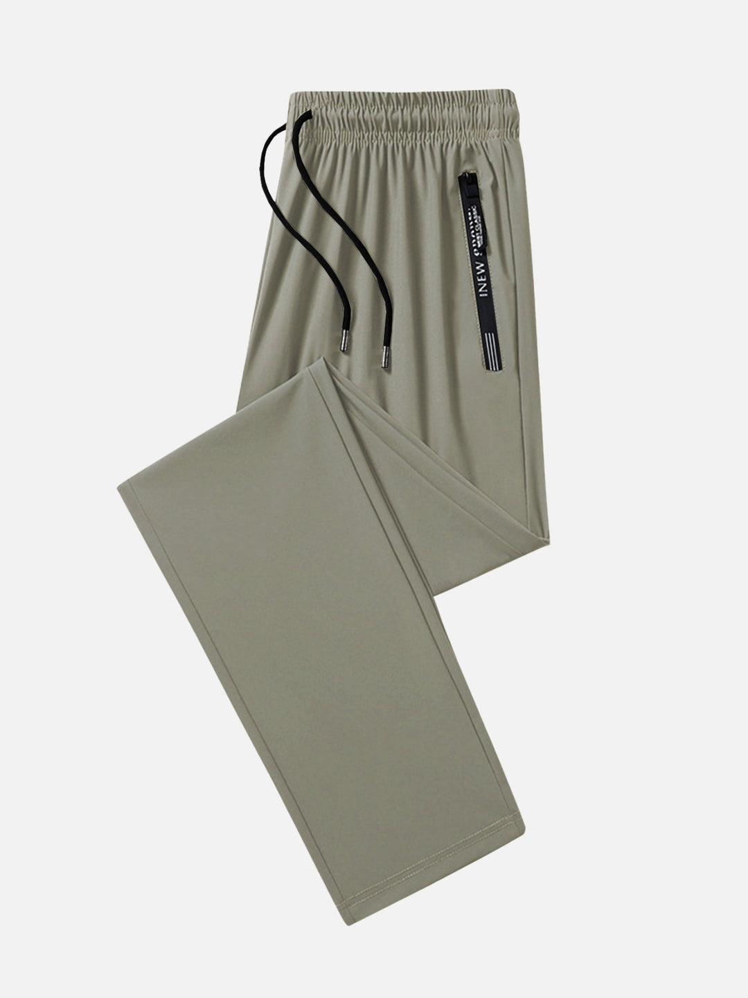 Wrinkle-Free 4-Way Stretch Zipper Joggers