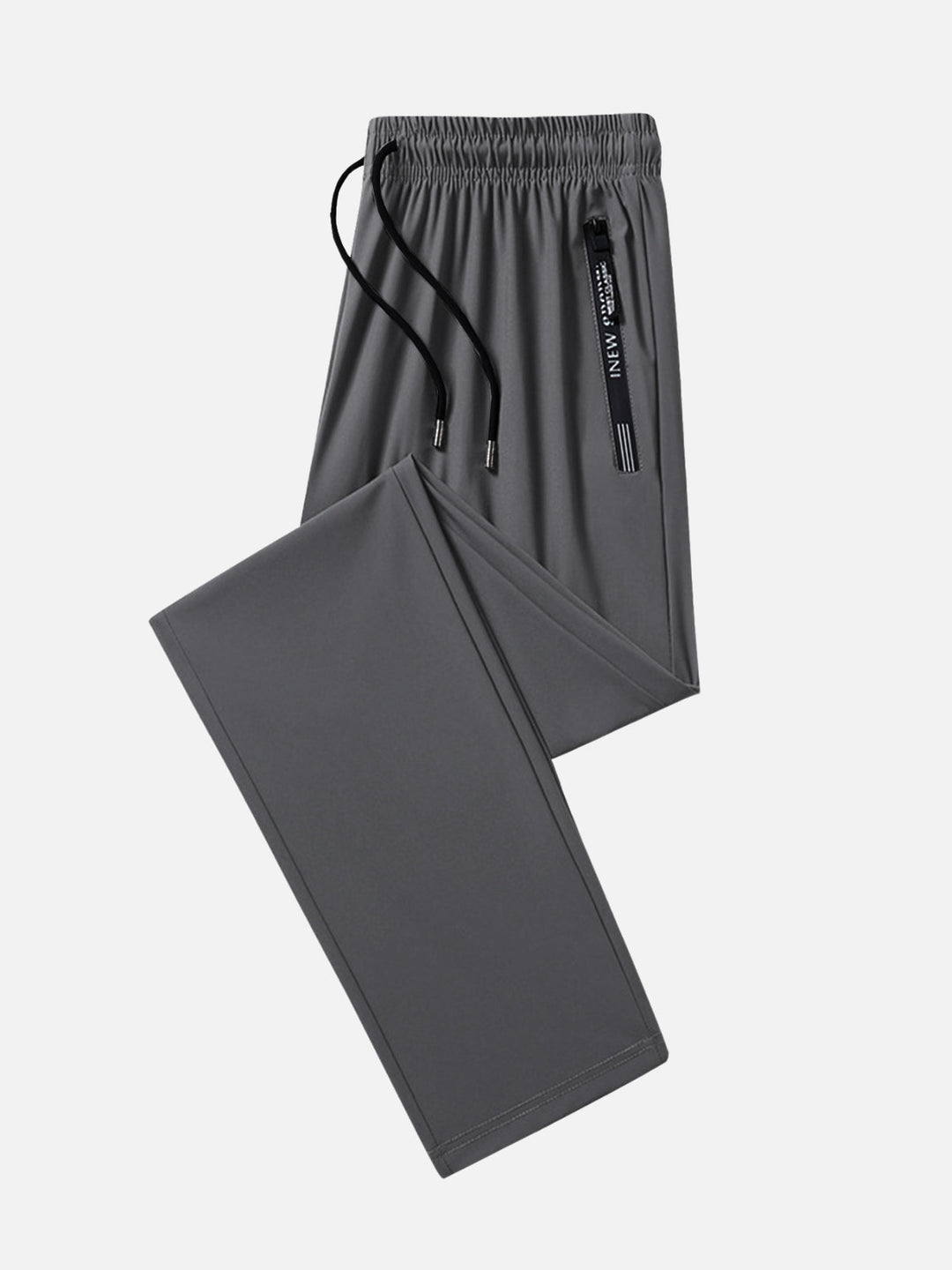 Wrinkle-Free 4-Way Stretch Zipper Joggers