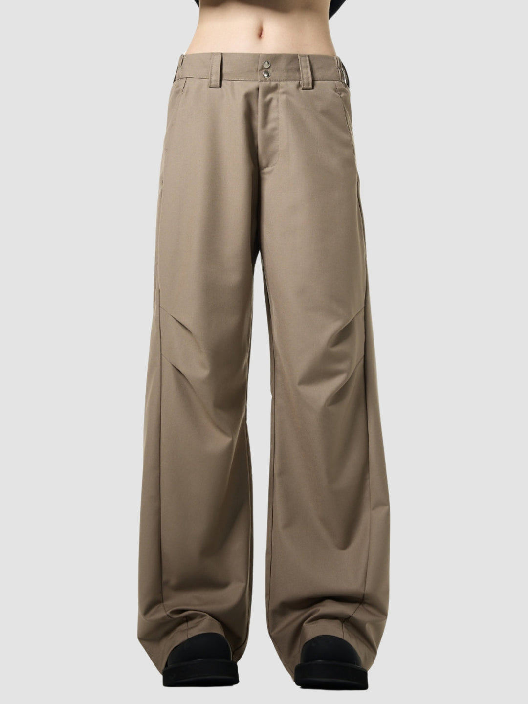 WLS Loose High-End Straight Pants