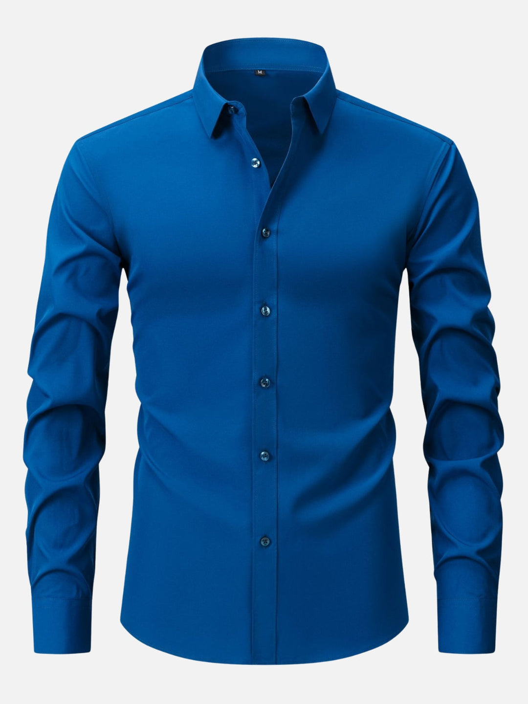 Non-Iron Extra Stretch Shirt – Natural Button Edition