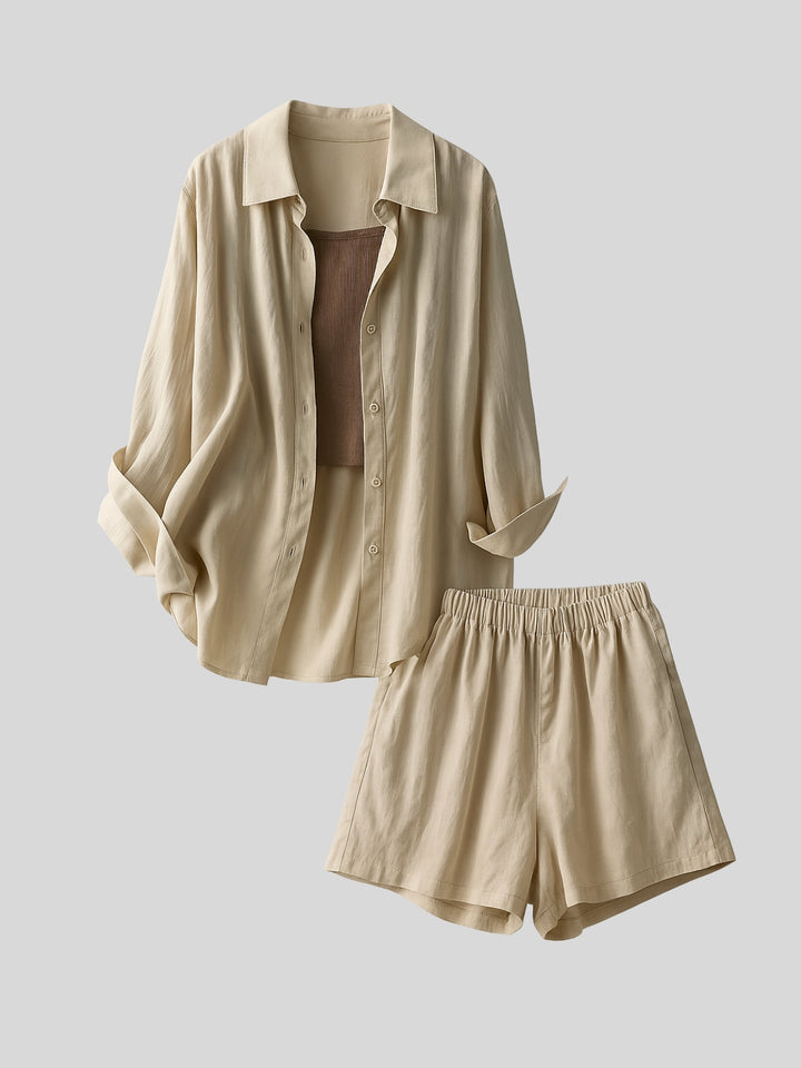WLS Tencel Sun Protection Three-Piece Suit