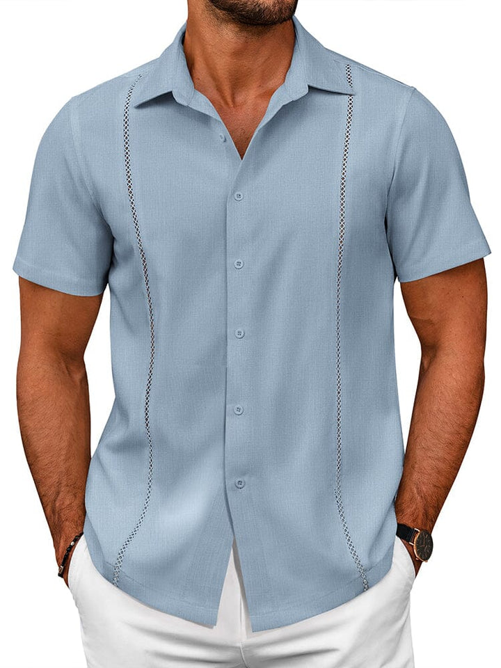 Summer Cuban Guayabera Shirt