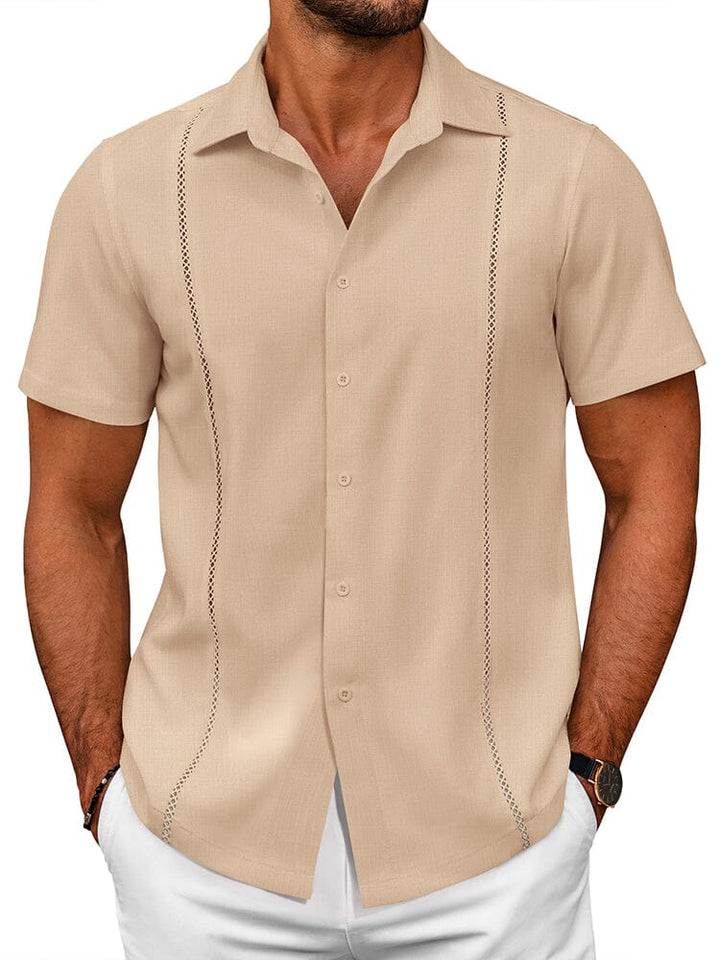 Summer Cuban Guayabera Shirt