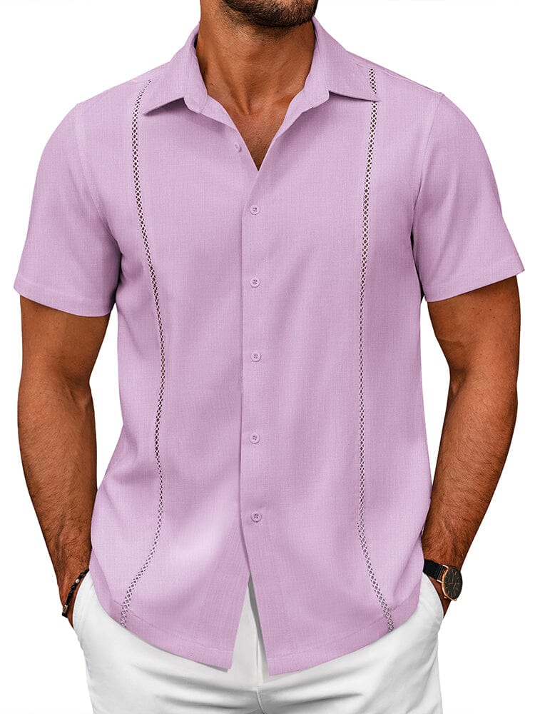 Summer Cuban Guayabera Shirt