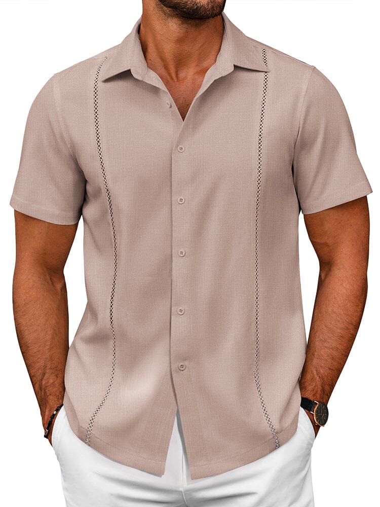Summer Cuban Guayabera Shirt