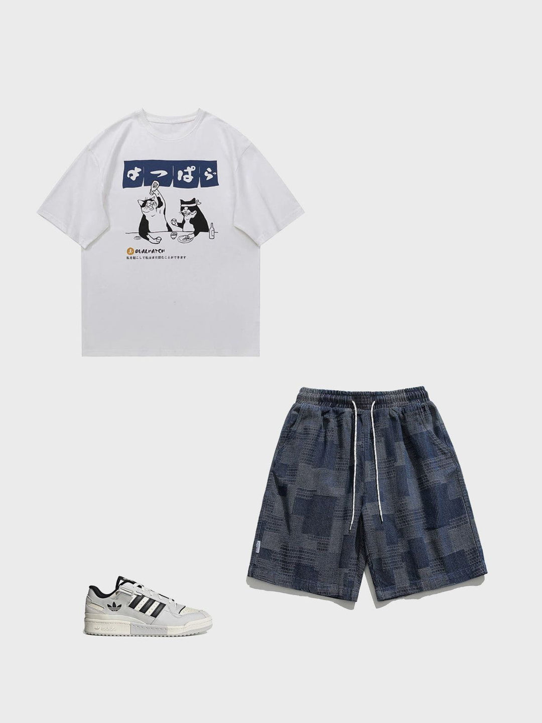WLS The Cat After Work Print Tee