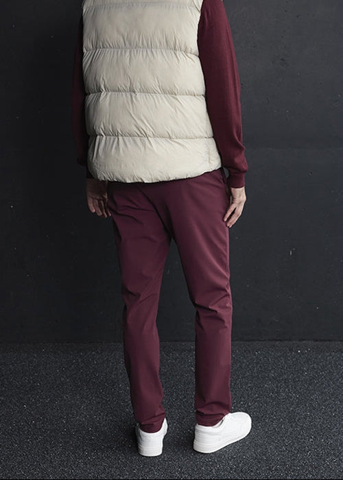 Burgundy Pantalon