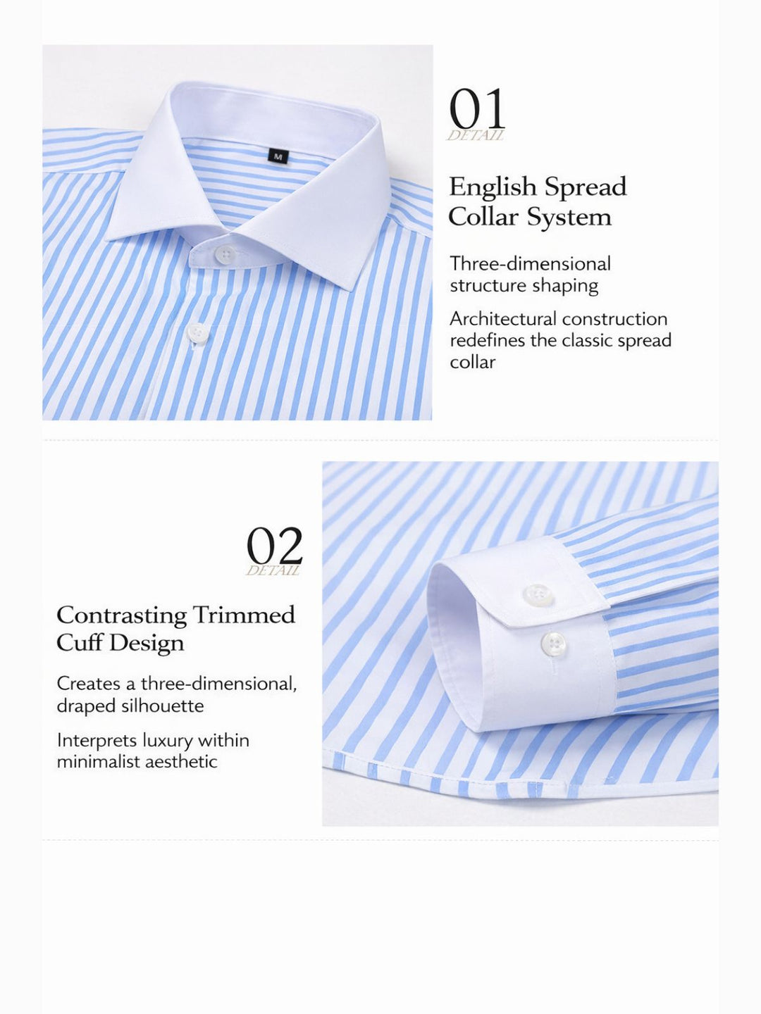 Wrinkle-Free Windsor Collar Shirt