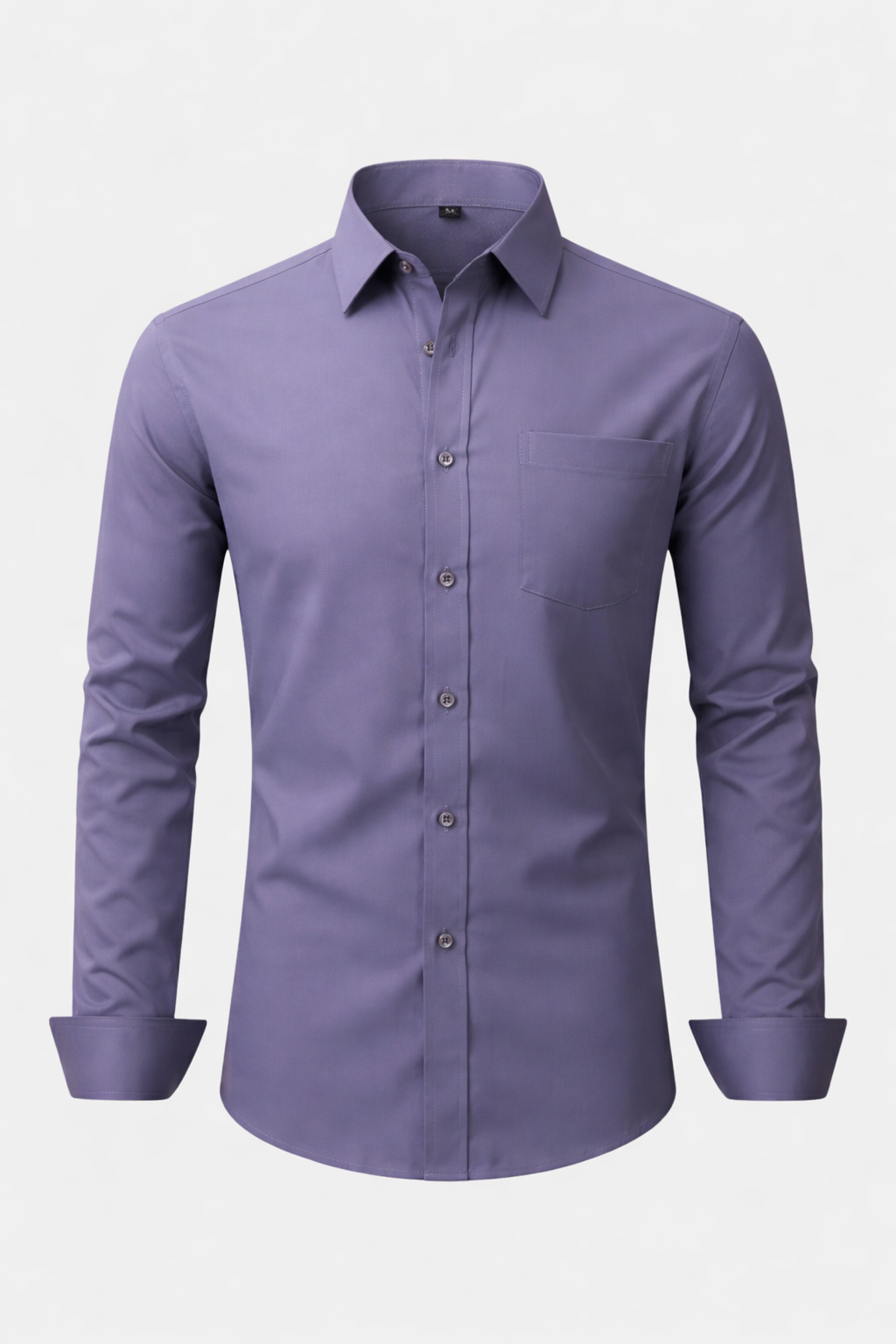 Non-Iron Front Pocket 4-Way Stretch Dress Shirt