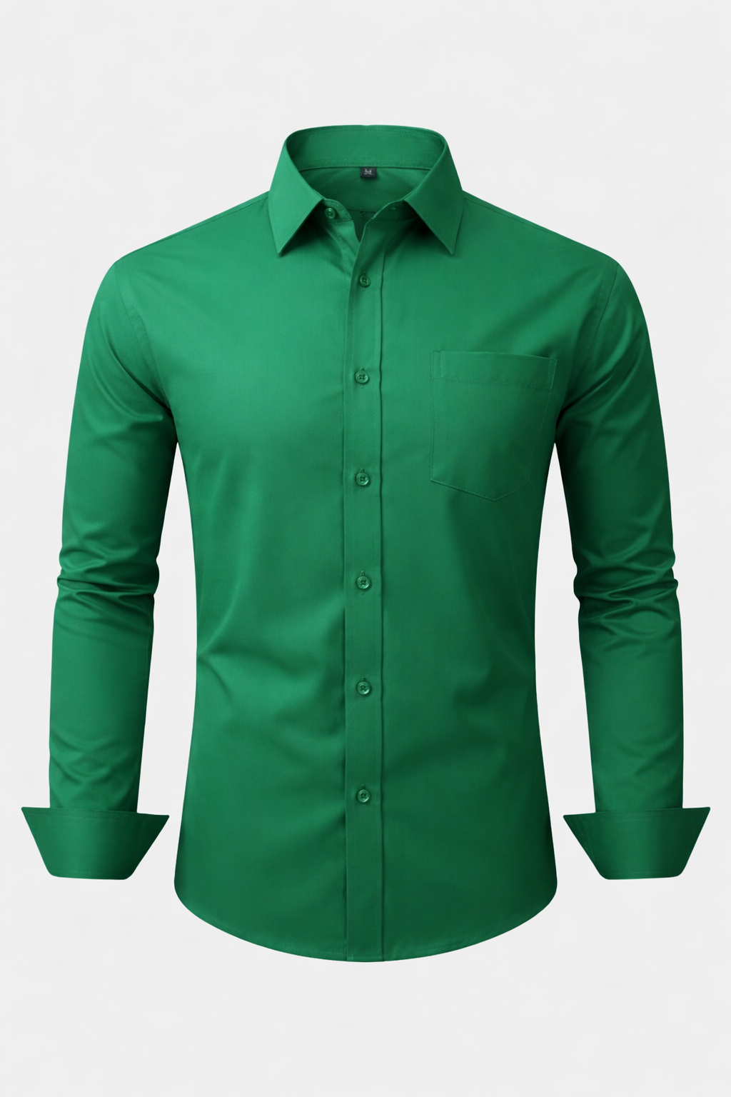 Non-Iron Front Pocket 4-Way Stretch Dress Shirt