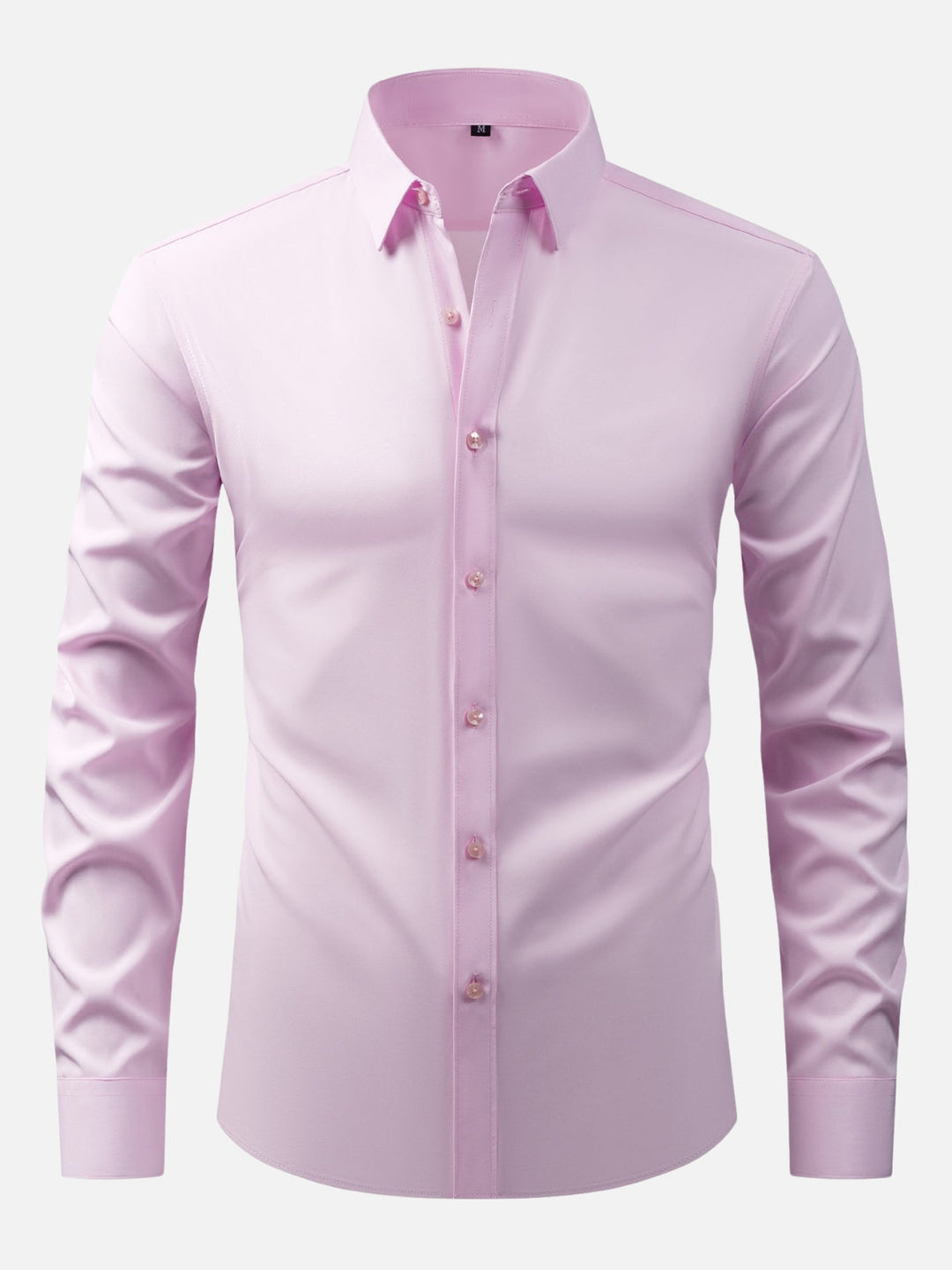 Non-Iron Extra Stretch Shirt – Natural Button Edition