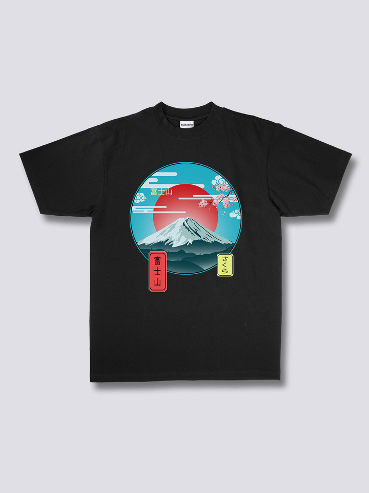 Front Print - Mount Fuji T-Shirt