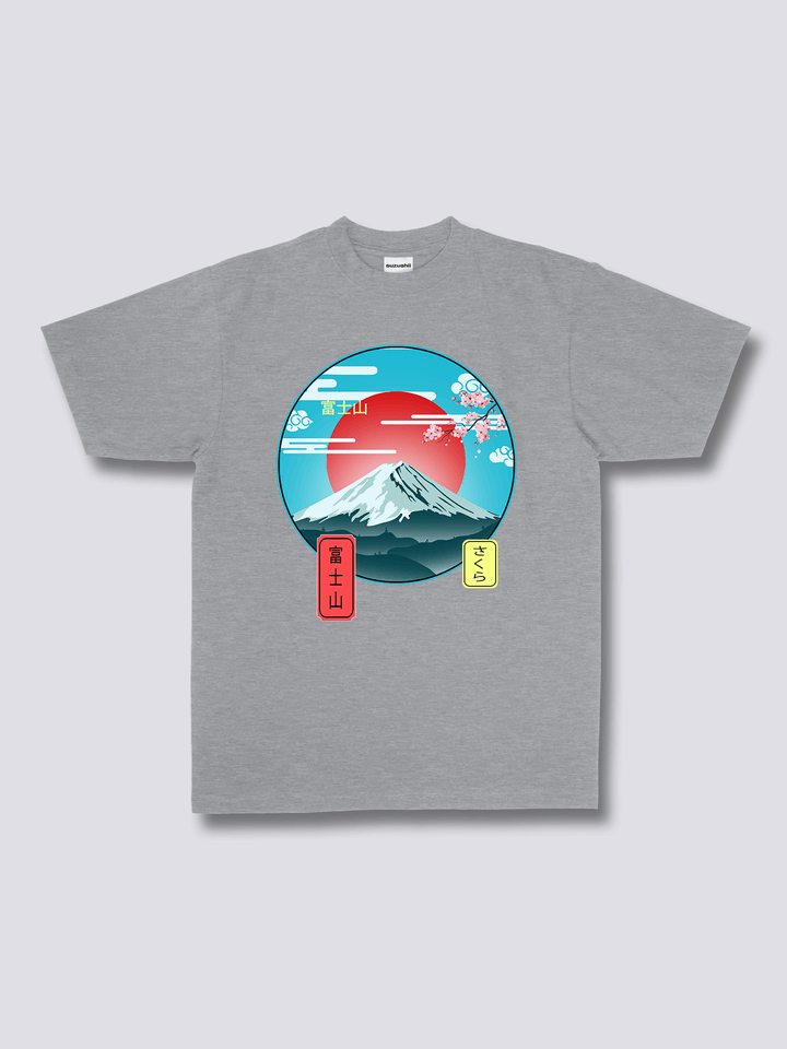 Front Print - Mount Fuji T-Shirt