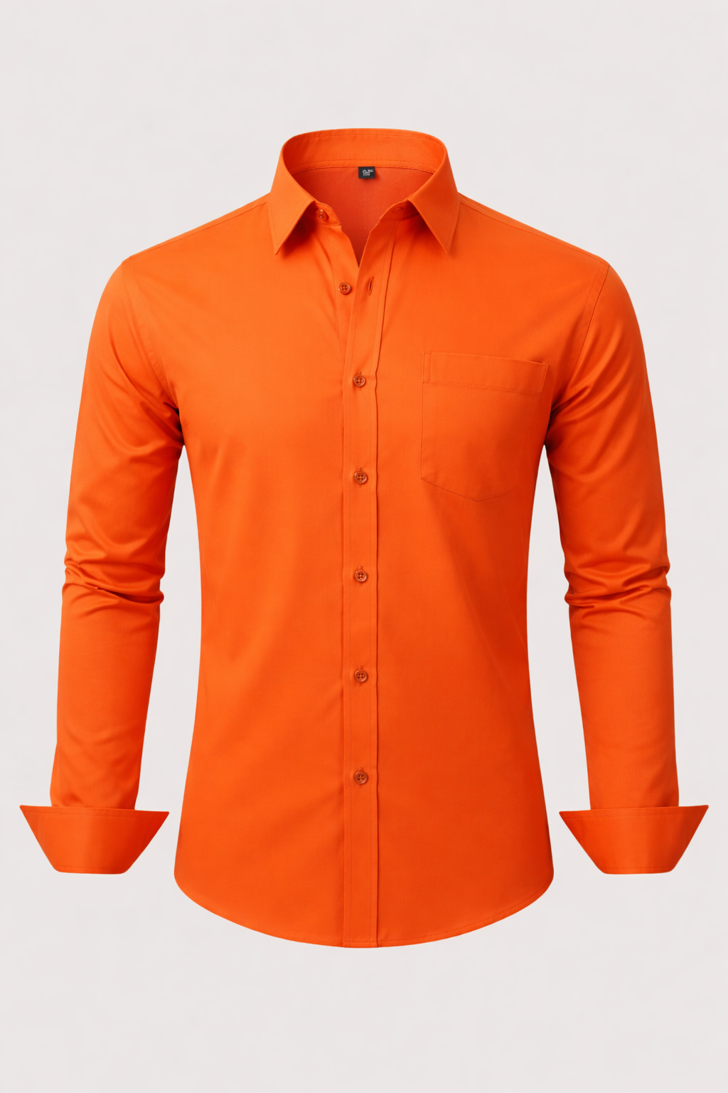 Non-Iron Front Pocket 4-Way Stretch Dress Shirt