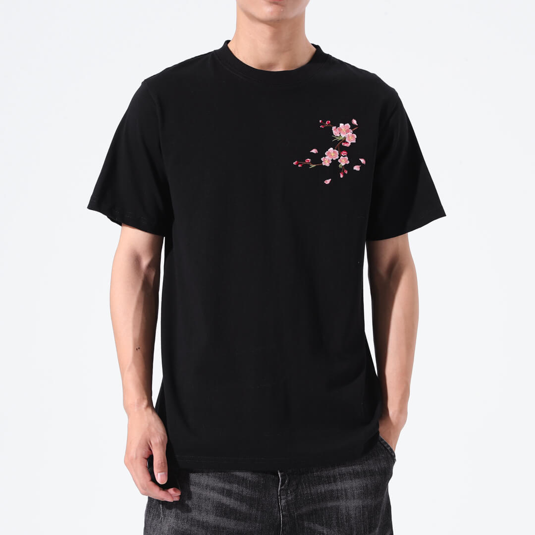 WLS Sakura Embroidered Shirt