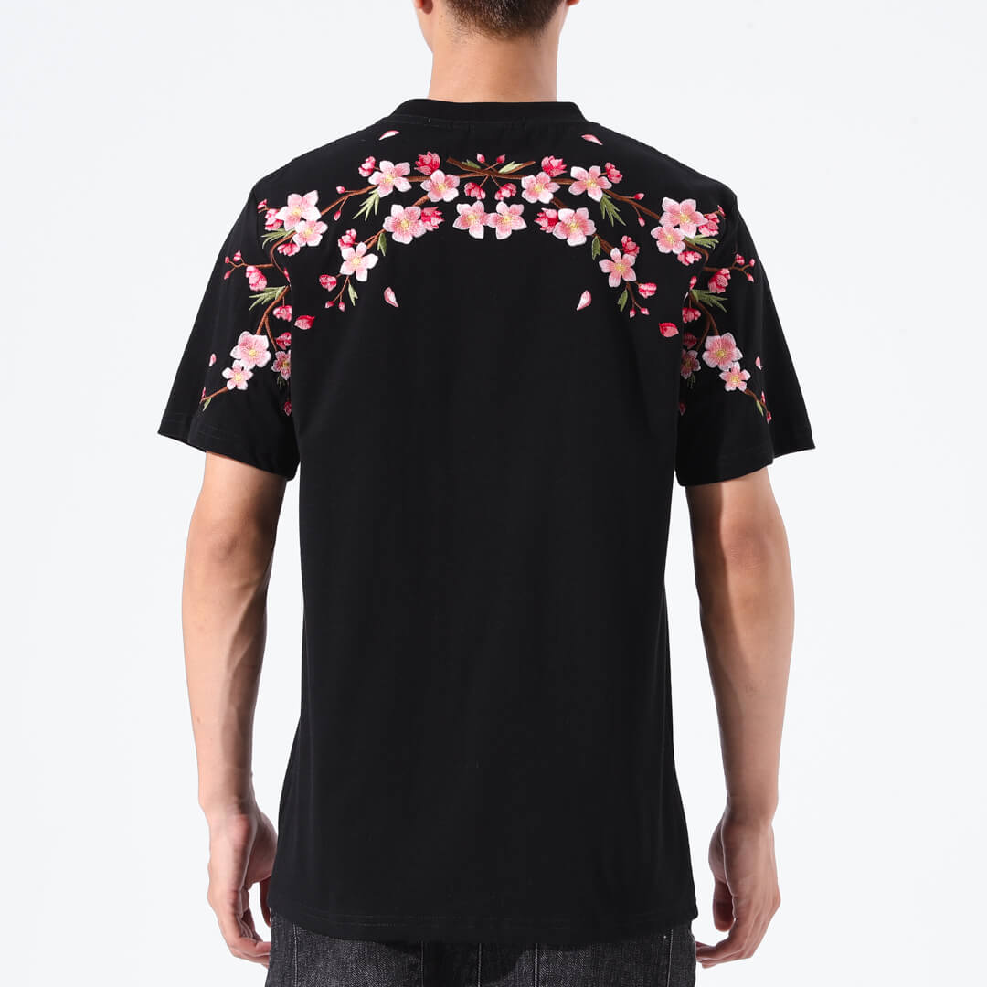 WLS Sakura Embroidered Shirt