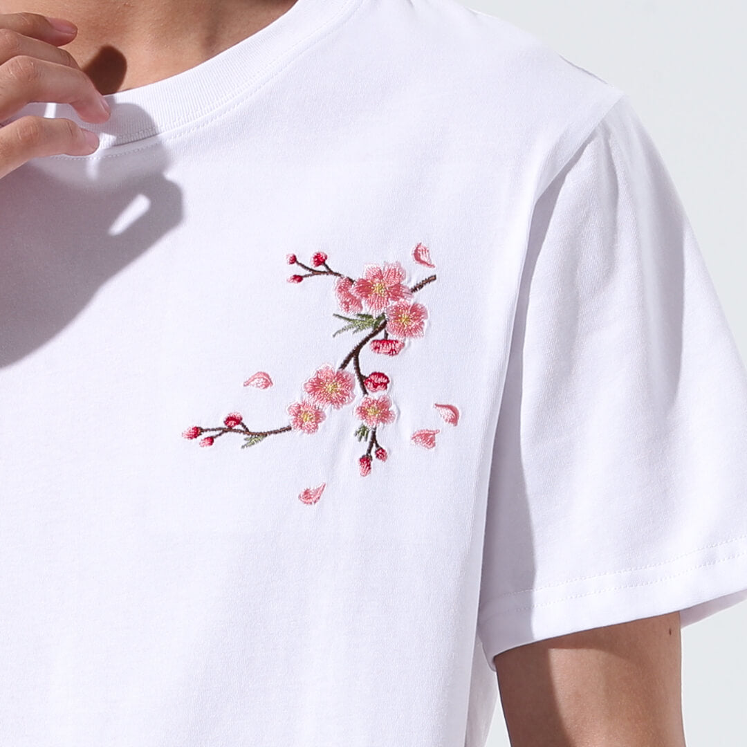 WLS Sakura Embroidered Shirt