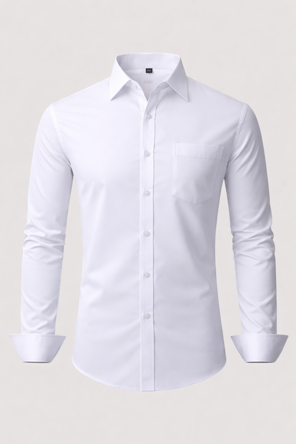 Non-Iron Front Pocket 4-Way Stretch Dress Shirt