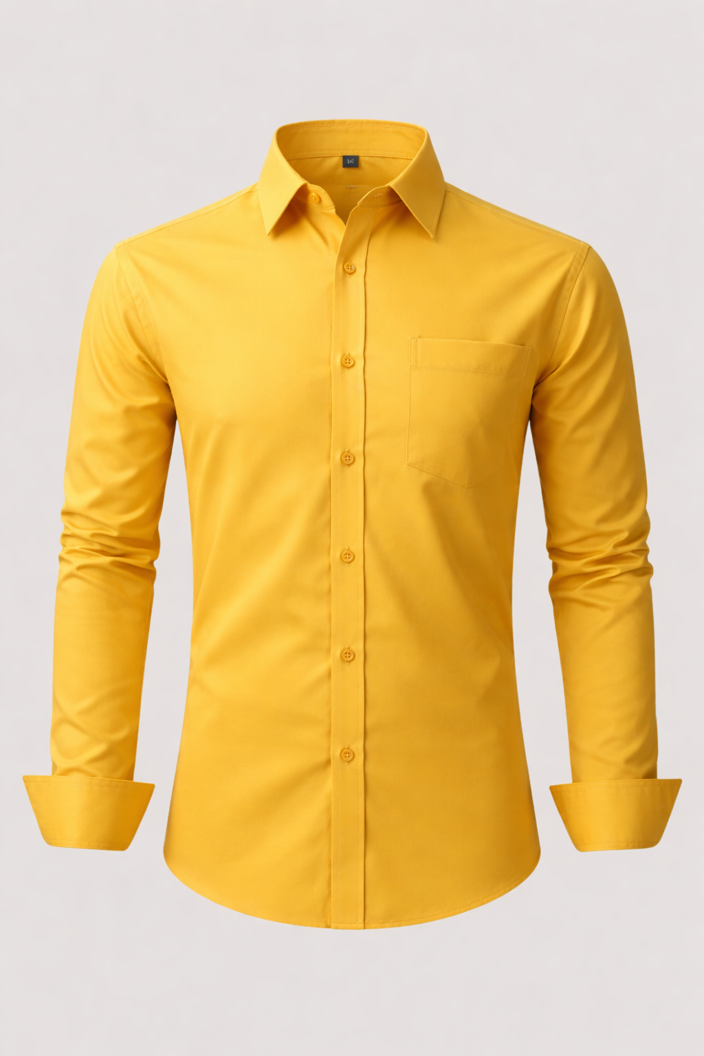 Non-Iron Front Pocket 4-Way Stretch Dress Shirt