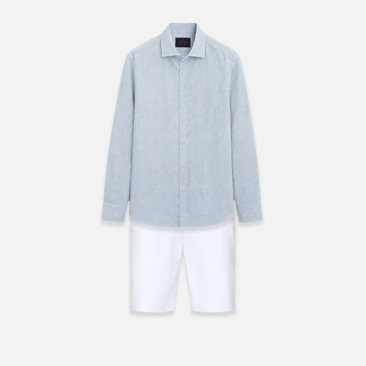 Miio's Baby Blue Linen/travel set