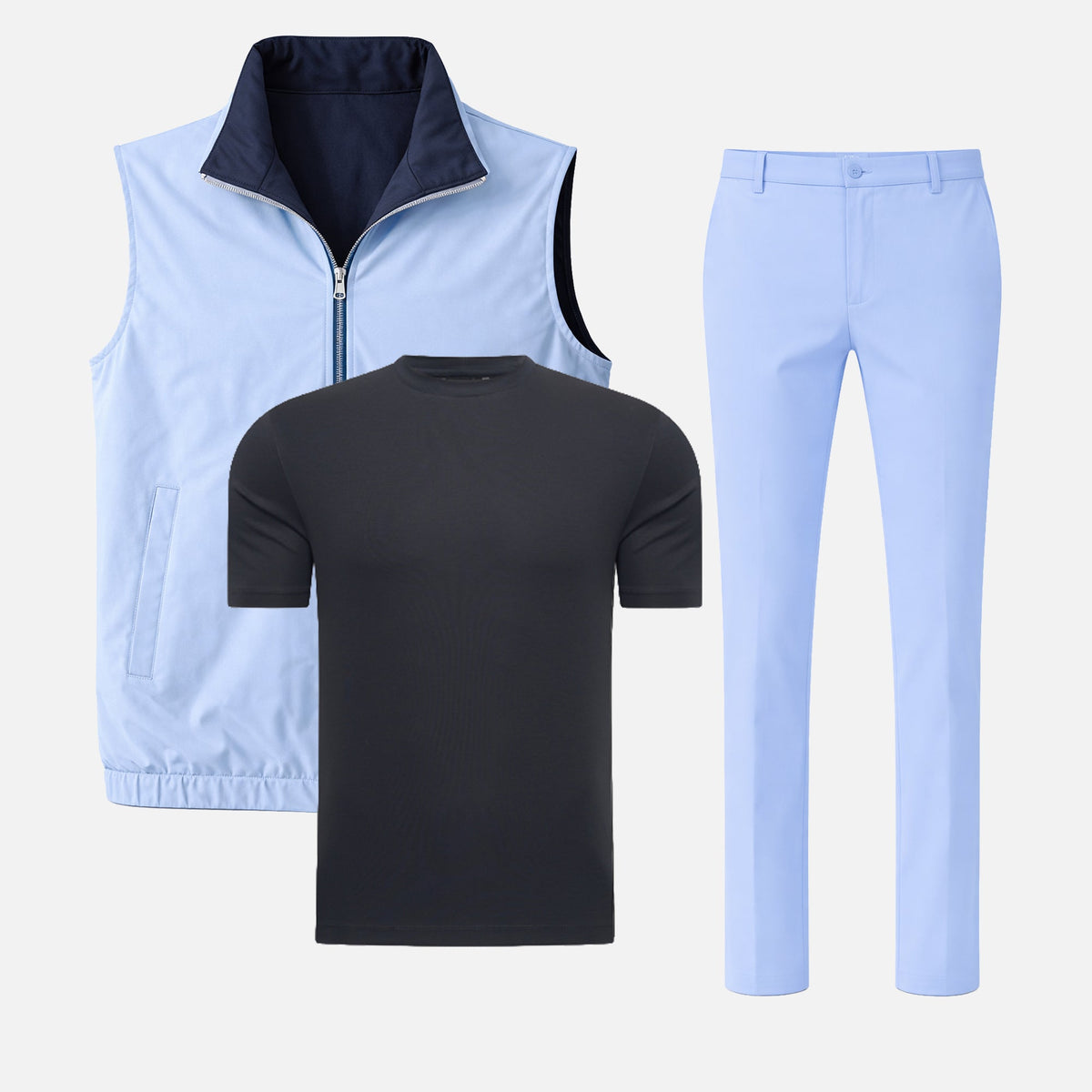 Reversible Baby Blue /Navy Bundle