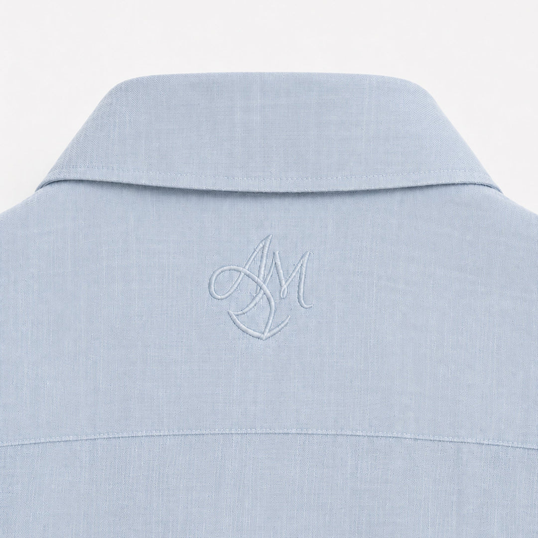 Miio's Baby Blue Linen/travel set