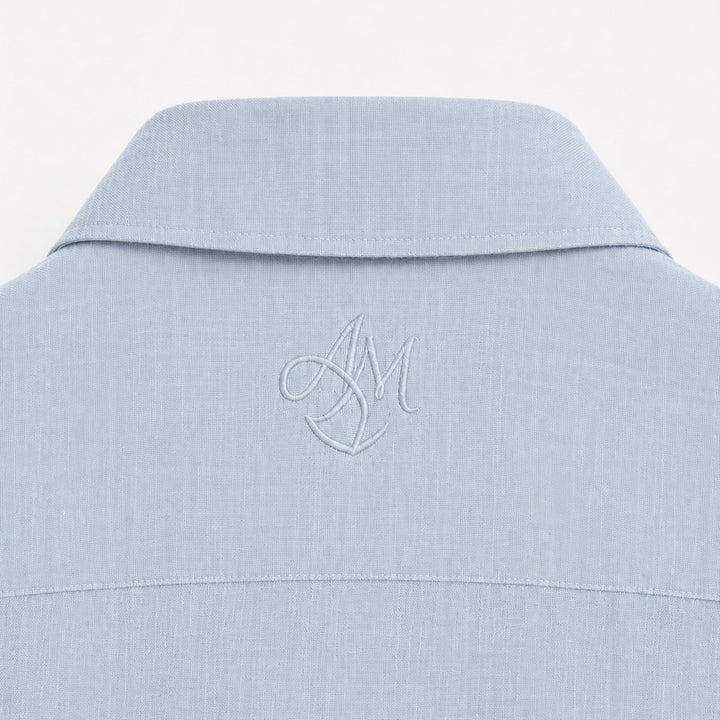 Miio's Baby Blue Linen/travel set