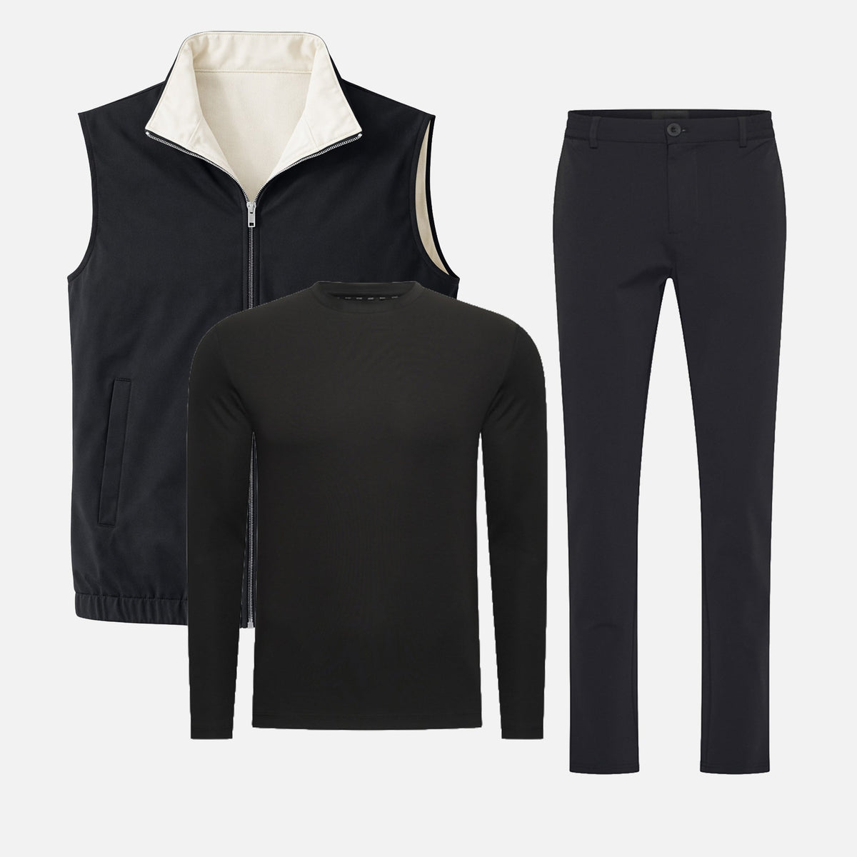 Reversible Black/Kith Bundle Long sleeve