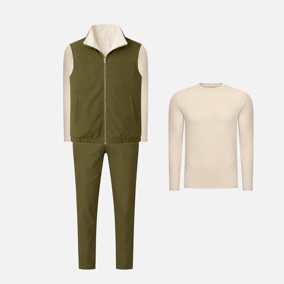 Reversible Olive/Kith Bundle Long sleeve