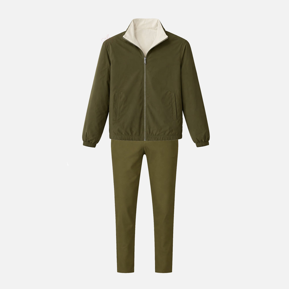 Olive/Kith Bundle - Reversible Jacket + Pantalon