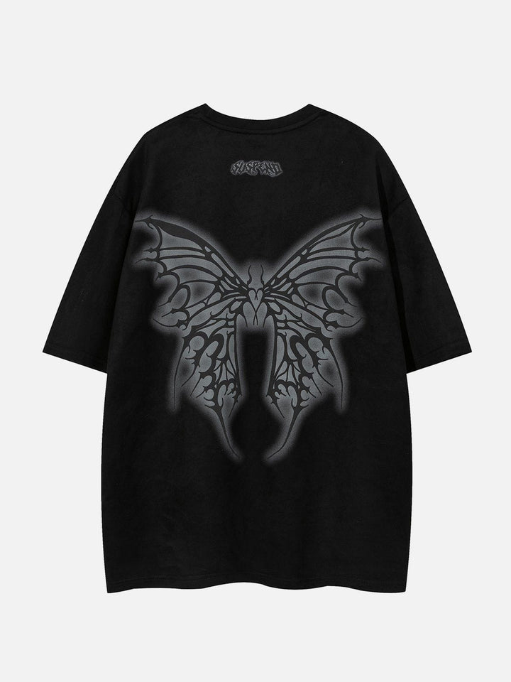 WLS Butterfly Print Tee