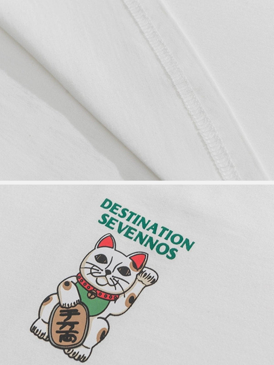 WLS Lucky Cat Print Tee