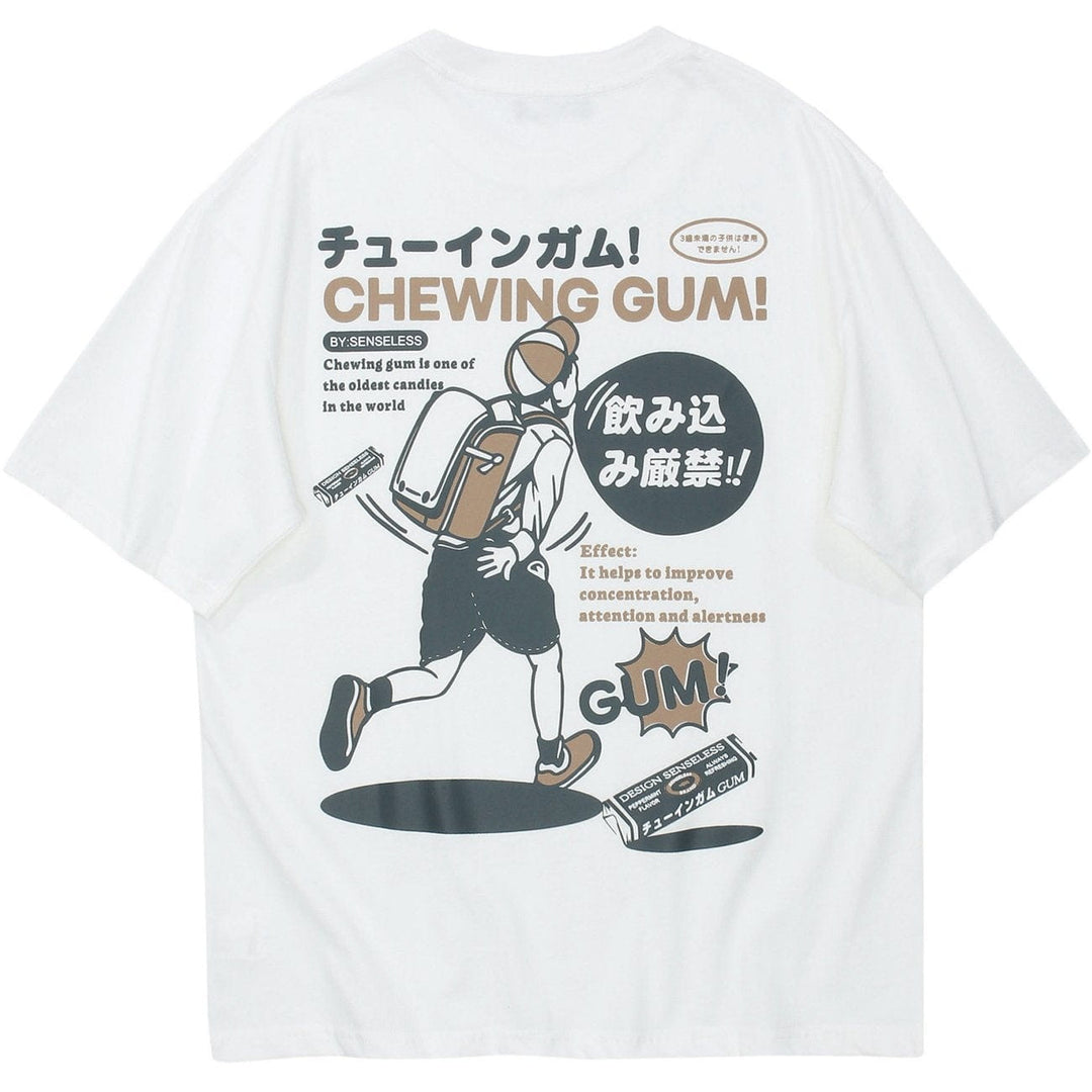 WLS Japanese Pattern Printing Tee