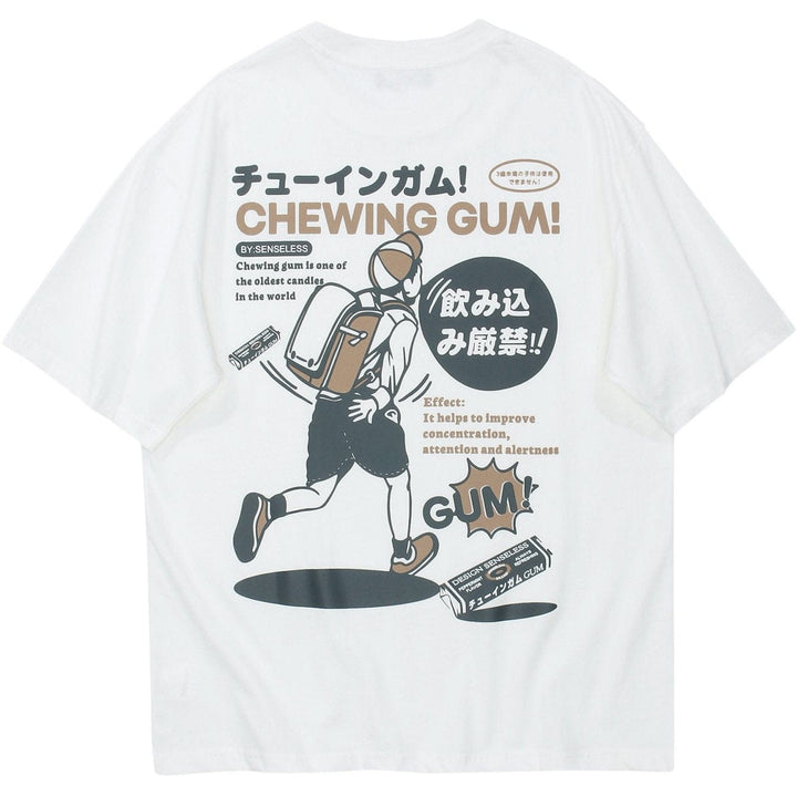 WLS Japanese Pattern Printing Tee