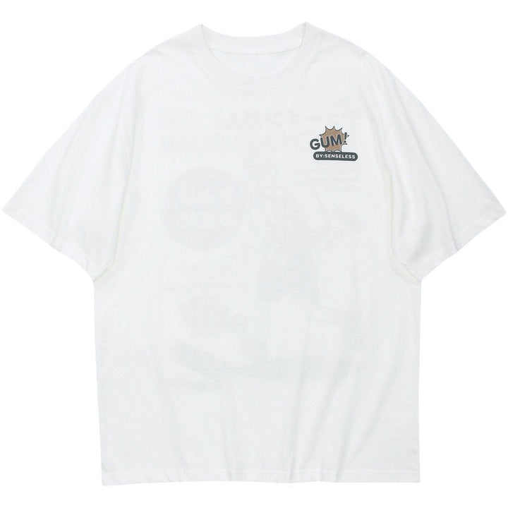 WLS Japanese Pattern Printing Tee