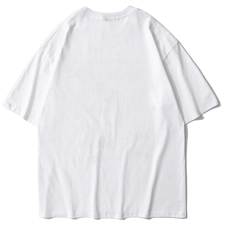 WLS Japanese Baseball Girl Graphic Oversized Tee