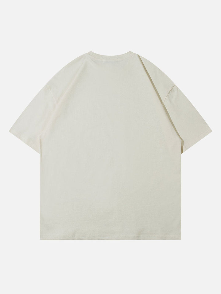 WLS Hand Drawn Cartoon Character Graphic Tee